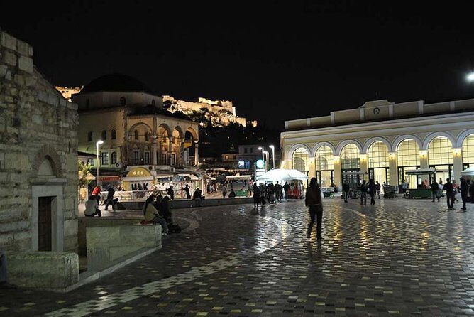 Athens Night Tour (up to 11 people) - What’s Not Included