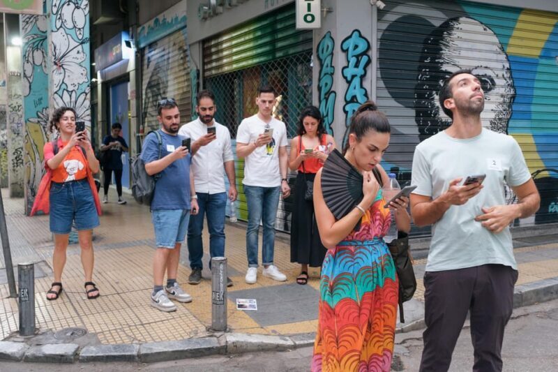 Athens: Private Street Art Treasure Hunt with Food Stops - The Itinerary in Detail