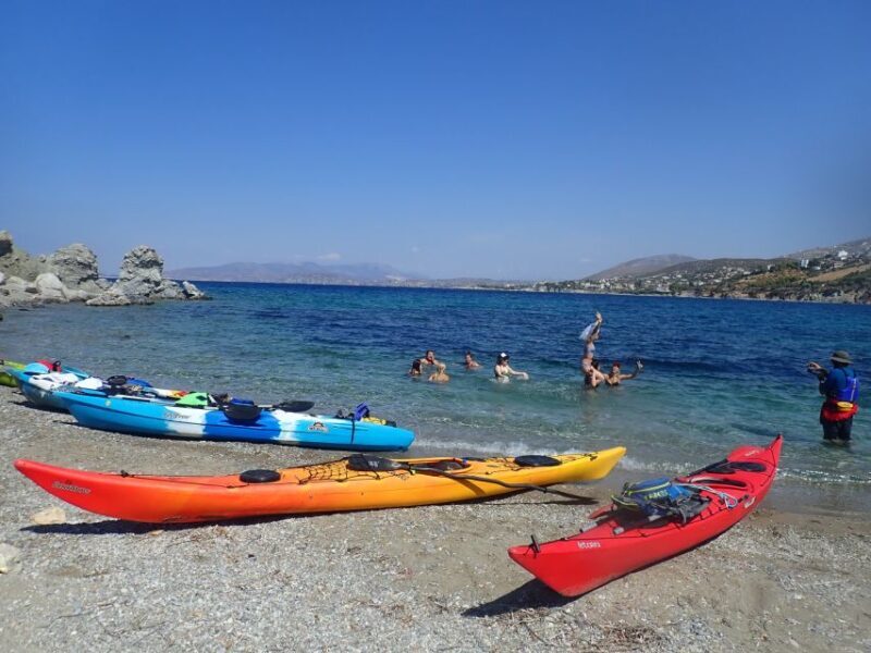 Athens: Sea Kayaking Adventure on the South/East Coast - The Picnic and Photos