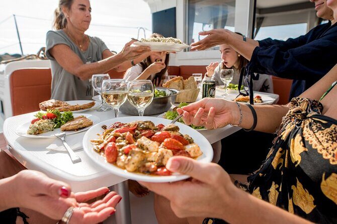 Athens Semi Private Sunset Catamaran Cruise with meal & drinks - Sunset & Scenic Views