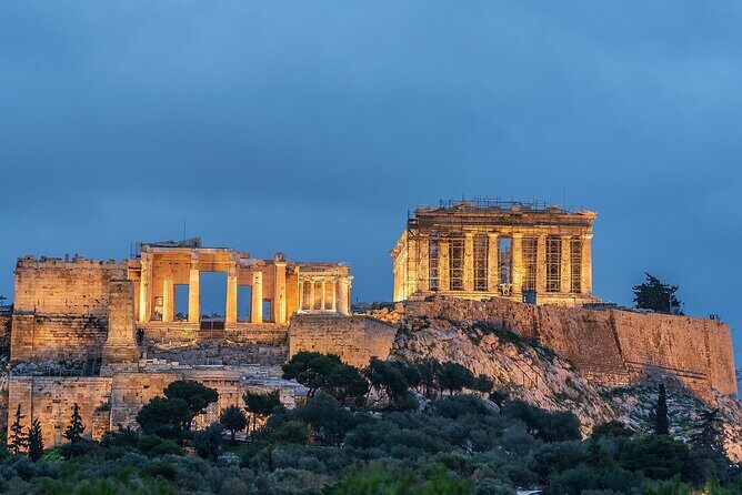 Athens Sunset Private Tour & Dinner With Panoramic City Views - Starting Point and Logistics
