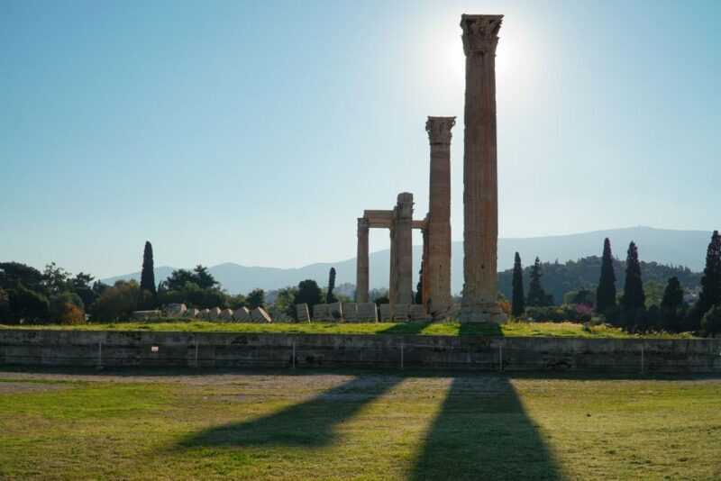 Athens: Temple of Olympian Zeus Ticket and Audio Tour - Key Points
