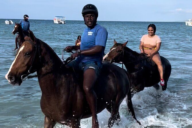 ATV , Bamboo Rafting & Horseback Ride Tour From Montego Bay - Key Points