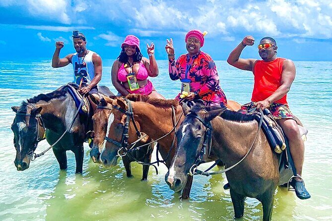ATV , Bamboo Rafting & Horseback Riding tour from Montego bay - Key Points