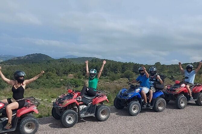 ATV Guided Tour to The Waterfalls Fuentes del Algar - Key Points