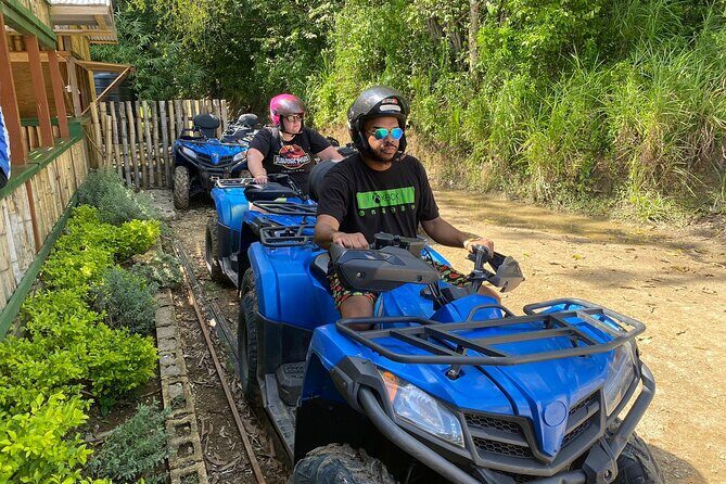 ATV Jungle Ride and Sunset at Ricks Cafe from Montego Bay - Key Points