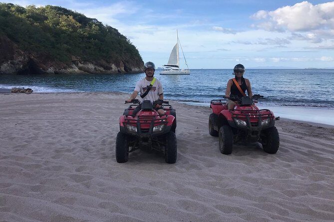 ATV Mountain and Beach Tour from Flamingo Beach - Key Points