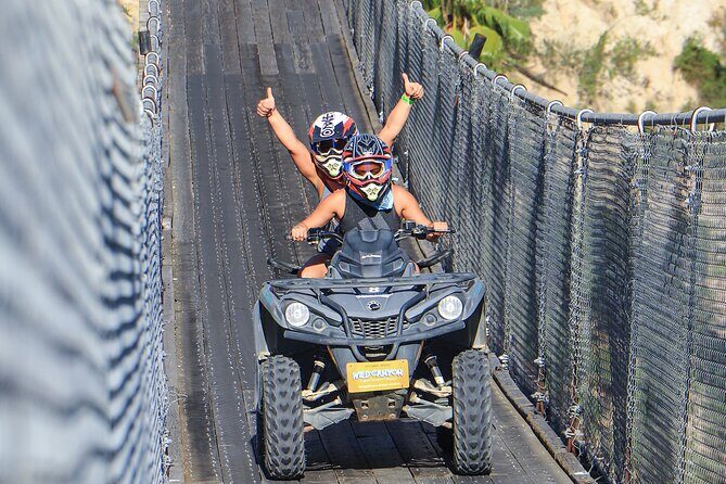 ATV Off-Road Experience: Cross the Wooden Bridge, Feel the Thrill - FAQ
