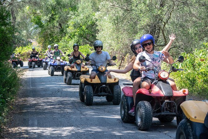 ATV Quad Guided Sightseeing/ Exploring Tour@The Pink Palace Corfu - Key Points