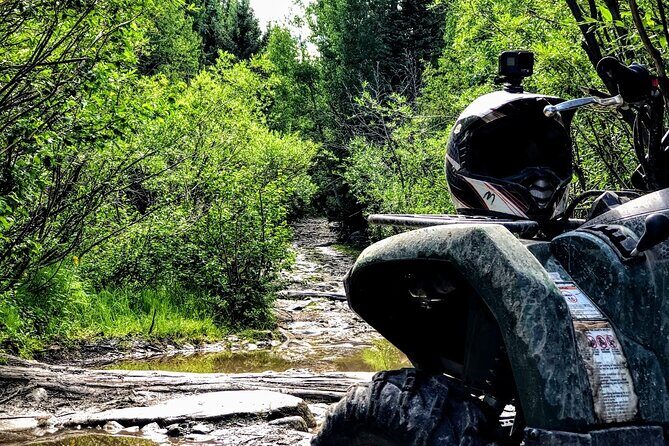 ATV (quad) ride on a beautiful and fun Rocky Mountain trail - The Ride Experience in Detail