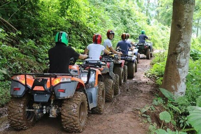 ATV Single Ubud With Tunnel and Waterfall Track - Key Points