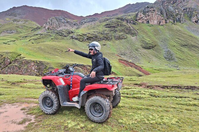ATV tour through the 7 colors mountain /walk 5 minutes/ - Key Points