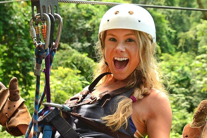 ATV + Zipline + Waterfall + Rainforest Lunch COMBO - Starting Point in Jaco: A Warm Welcome and Ziplining
