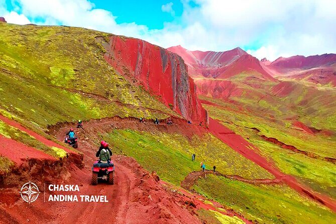 ATVs in Rainbow Mountain and Red Valley - Key Points