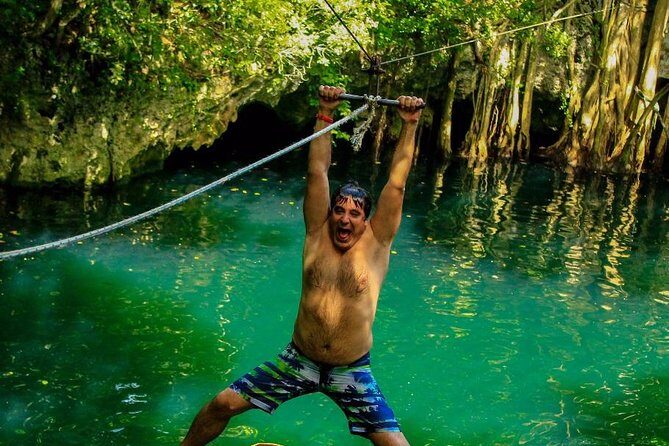 Atvs, Ziplines and Cenote swim experience from Cancun - Key Points
