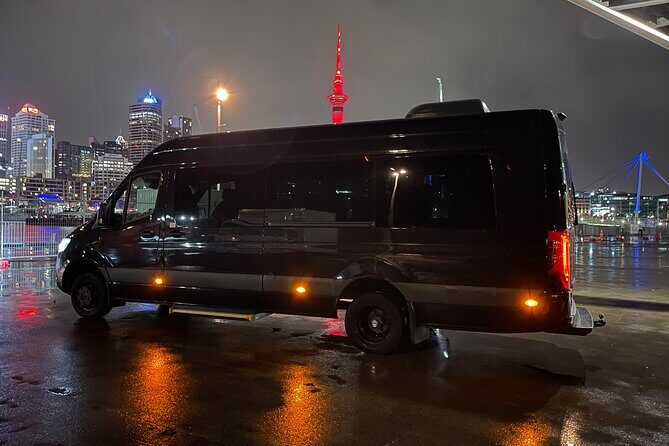 Auckland CBD/Airport Transfers | Mercedes Sprinter (10 - 16 pax) - Auckland CBD/Airport Transfers in a Mercedes Sprinter: A Practical, Comfortable Choice for Group Travel