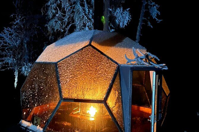 Aurora Borealis Dinner in a Glass Igloo - FAQs