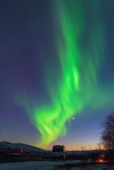 Aurora hunting photography tour - Key Points