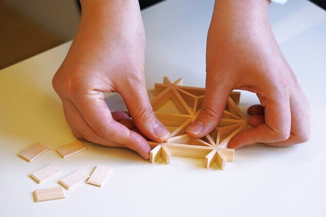 Auspicious Kumiko Traditional Woodcraft Experience - Key Points