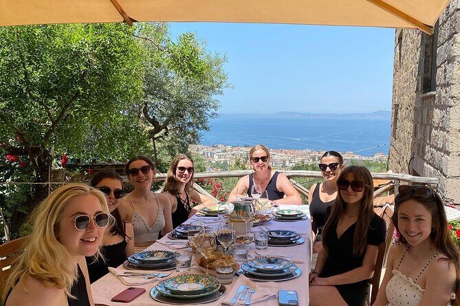 Authentic cooking class on a farm with a view of Sorrento. - FAQ
