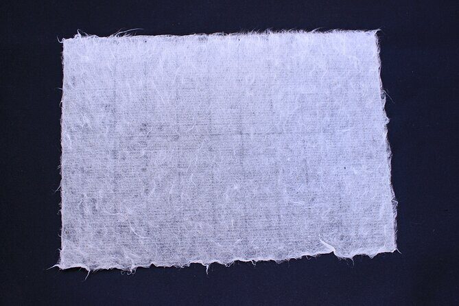 Authentic Handmade Washi Paper Making Workshop in Ueno - FAQ