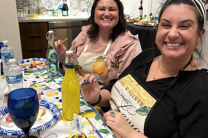 Authentic Limoncello Making Experience and Bottle Painting - An In-Depth Look at the Experience