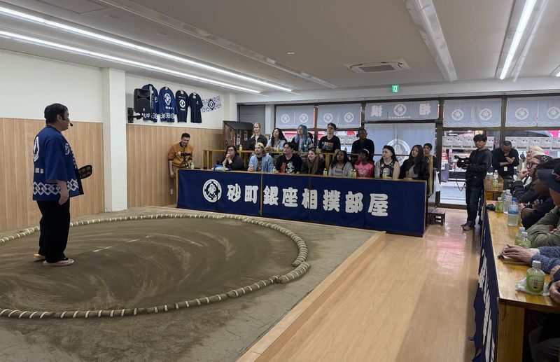 Authentic Sumo Show & Experience in a Local Tokyo Street - What happens inside the sumo stable