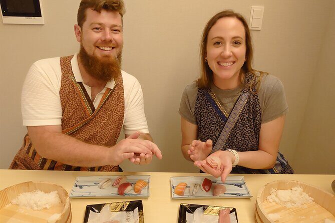 Authentic SUSHI Course Cooking Class - The Food and How it Tastes