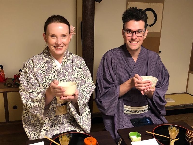 Authentic Tea Ceremony and Omamori Charm Making in Kimono (Miyajima) - Watch the tea ceremony, then make your own matcha