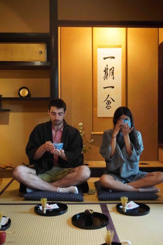 Authentic Tea Ceremony, Calligraphy in Kyoto with River View - Is 50 minutes enough?