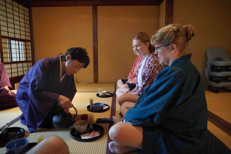 Authentic Tea Ceremony, Calligraphy in Kyoto with River View - Who will enjoy this most