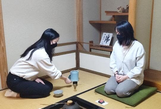Authentic Tea Ceremony Honmachi Classroom - The room and the group size