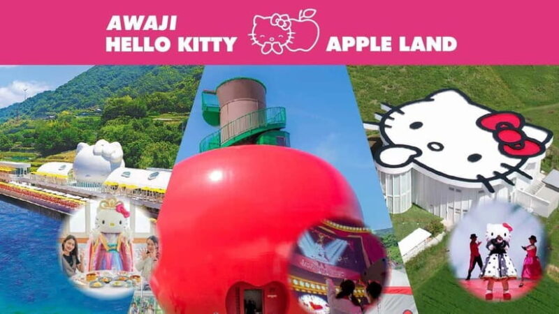 Awaji Hello Kitty Apple Land Admission Ticket - The Marvel of Hello Kitty Apple House