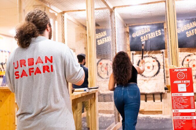 Axe Throwing 1 hour session - Key Points