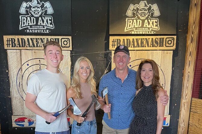 Axe Throwing Experience with Private Lane and Coach in Nashville - Key Points