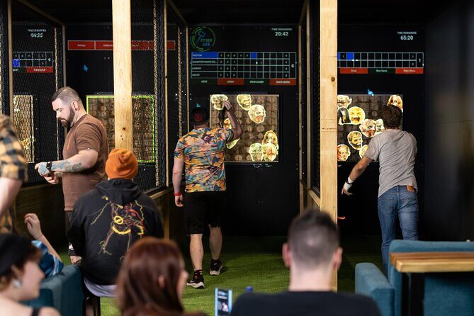 Axe Throwing with Digital Targets in Southport - Key Points