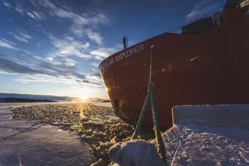 Axelsvik: Polar Explorer Icebreaker Lunch Cruise - Axelsvik: Polar Explorer Icebreaker Lunch Cruise – A Frozen Adventure with a Twist