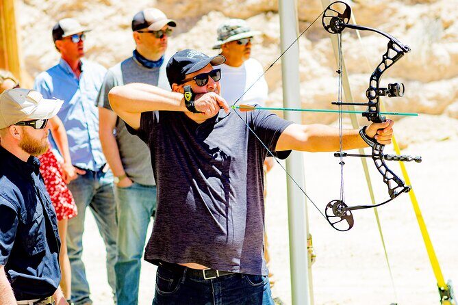 Axes, Arrows and Bullets Combo Package in Las Vegas - An Action-Packed Day in Las Vegas: Axes, Arrows, and Bullets Combo Package