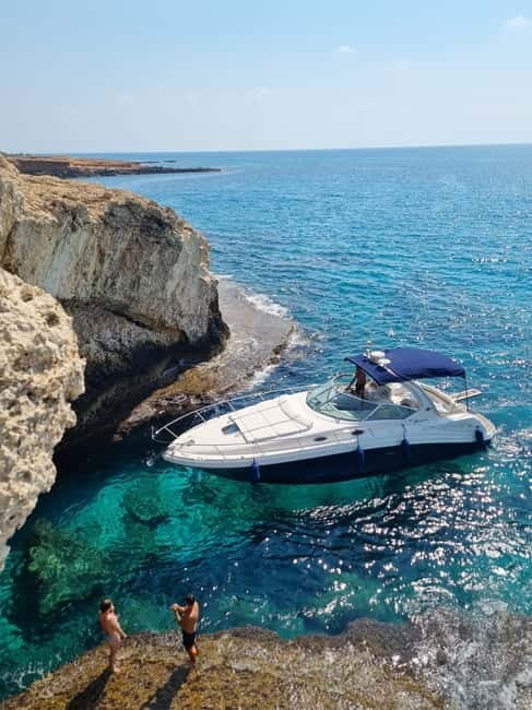 Ayia Napa: Explore Blue Lagoon on board of luxury SeaRay 375 - Experience the Beauty of Cyprus from the Water: Ayia Napa’s Blue Lagoon Cruise