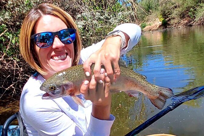 AZ Trout Fishing, on foot 2hrs. session! up to 4 people - Setting the Scene: Kayaking and Fishing in Cottonwood