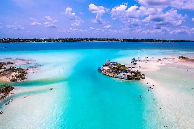 Bacalar, colorful lagoon. Magical experience in 1 day with lunch and transport - One Consideration: The Long Road Ahead