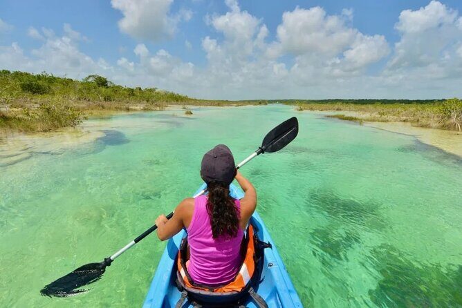Bacalar Lagoon! Kayaks & Cenote Azul From Playa Del Carmen - Key Points