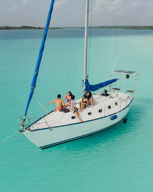 Bacalar Lagoon Sailing Tour with Open Bar and Mexican Lunch - Key Points