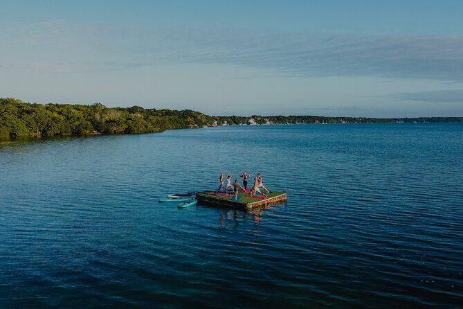 Bacalar Yoga Class on Floating Platform in Laguna - A Unique Yoga Experience in Bacalar’s Lagoon