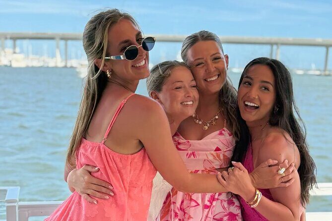 Bachelorette Party Boat  Charleston Harbor - Key Points