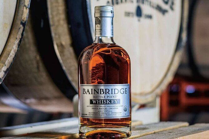 Bainbridge Island Discovery and Whiskey tasting Tour - Key Points