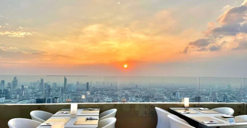 Baiyoke Tower Balcony Buffet & Observation Deck 81st Floor - An Elevated Bangkok Experience