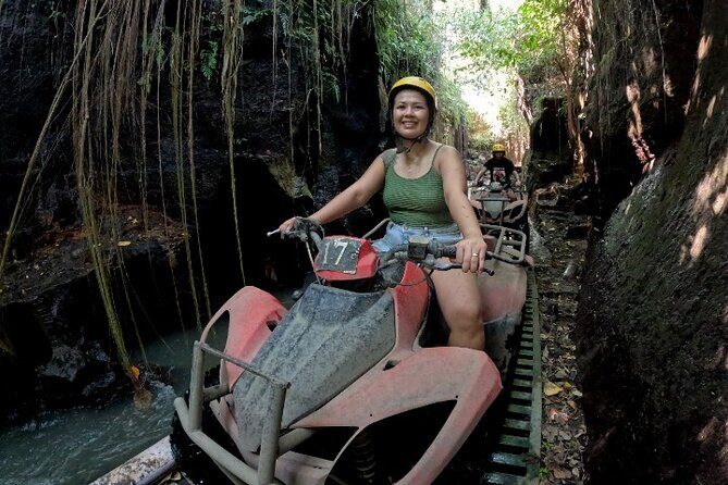 Bali ATV Ride Ubud Waterfall, Ricefield,River,Barong Cave, Lunch - FAQs