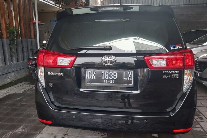 Bali Car Charter With Toyota Innova - A Full Day in Bali: Visiting Temples, Rice Terraces, and Waterfalls in Style
