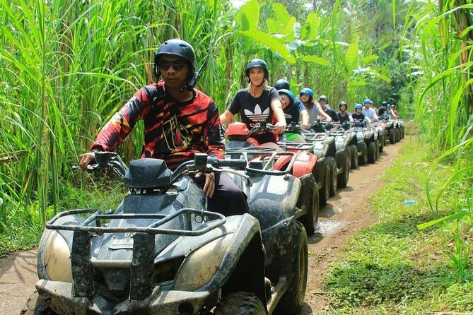 Bali Quad bike ATV passing through Waterfall, Cave & Rice fields - What to Expect from Your Bali Quad Bike Adventure